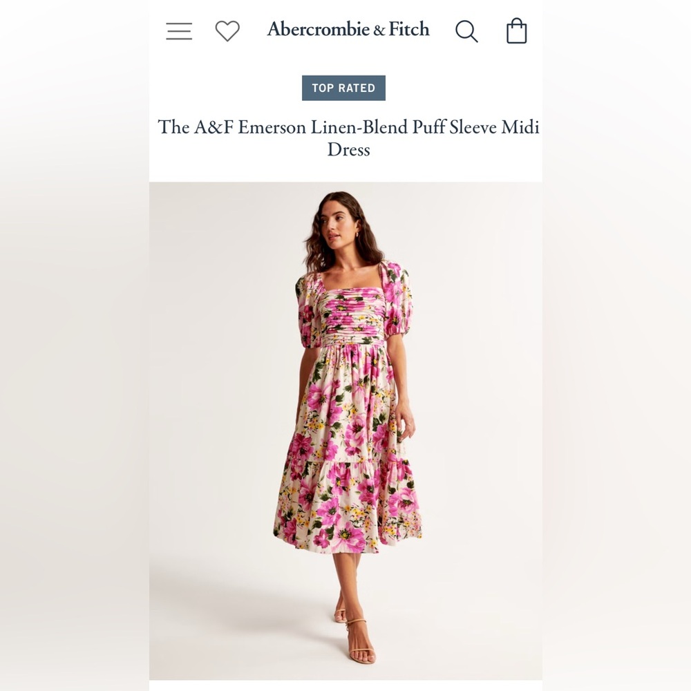 The A&F Emerson Midi Dress